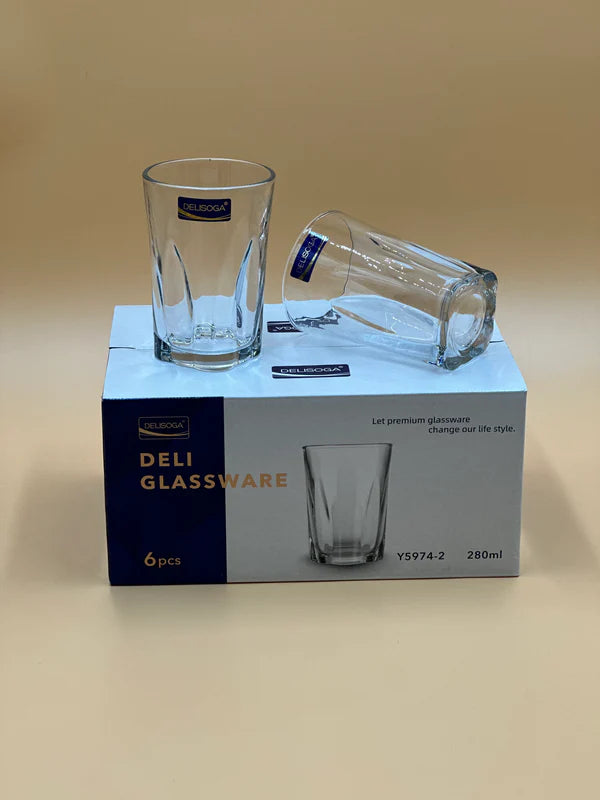 3 Pcs DELISOGA Fine Glass Set - Trending