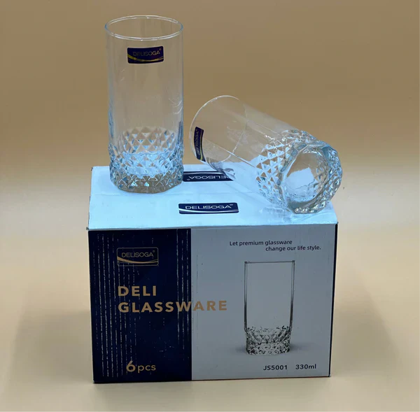 3 Pcs DELISOGA Fine Glass Set