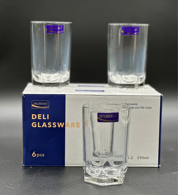 3 Pcs DELISOGA Fine Glass Set