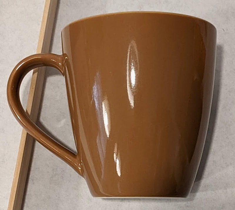 Brown & White Marble Coffee Mugs 3 Pcs