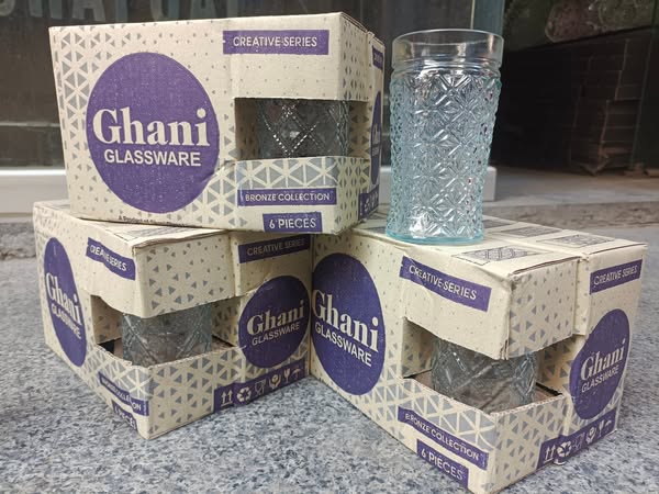 Ghani Glass Ware 6 PCs