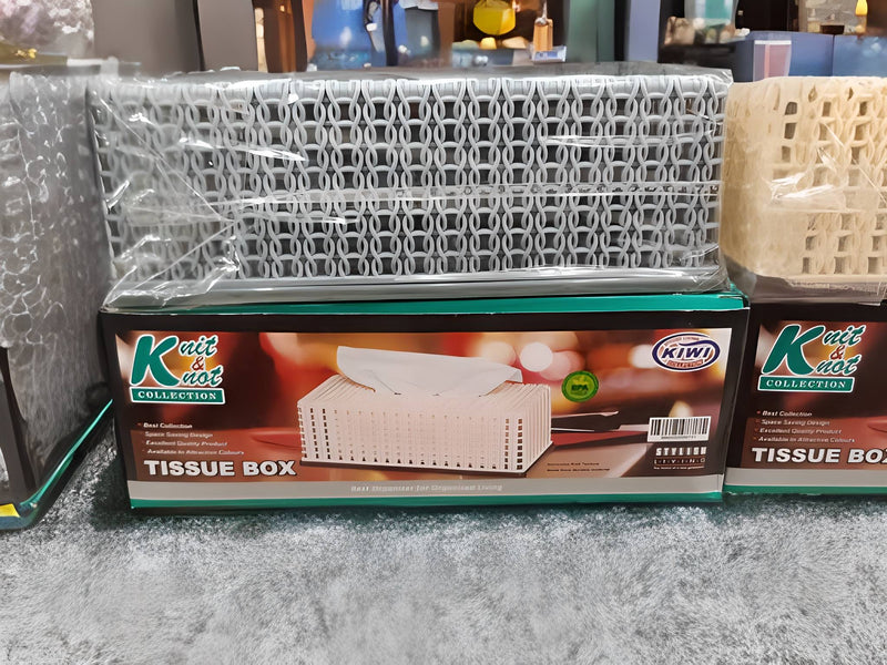 Office table wooden tissue Paper box