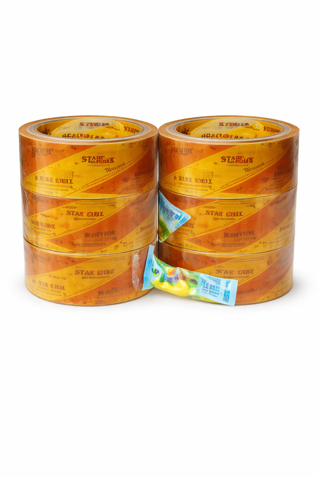Pack of 2 Plastic Tape 3 Inch