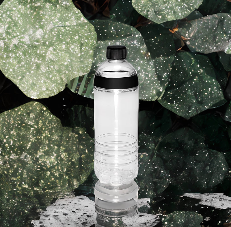 Transparent Plain Design Plastic Water Bottle IL