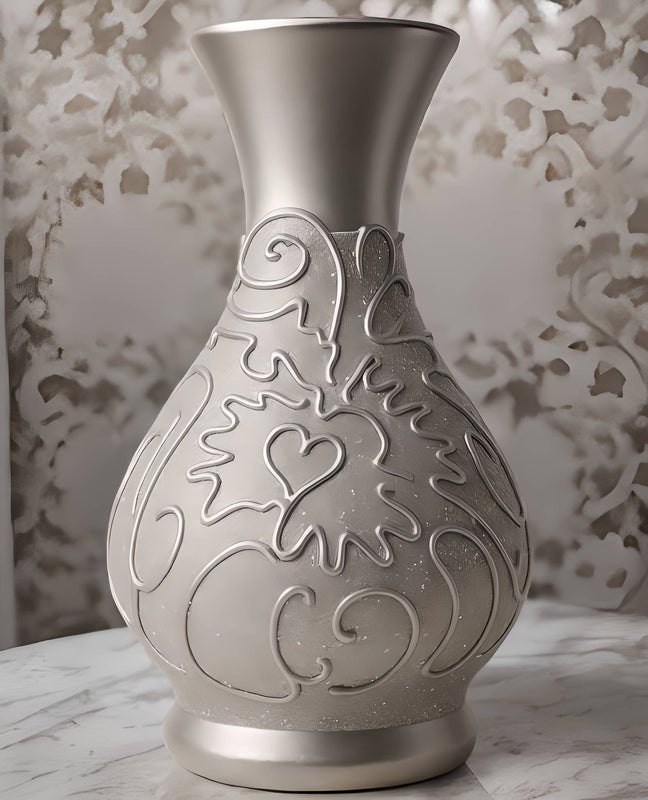 Wansha Karigar Plaster of Paris Vase
