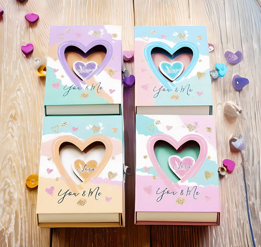 3-lnch Polaroid Photo Album Storage Book Love Hollow Student Photo Album Collection Album Ins Korean Version Of Girl Cartoon
