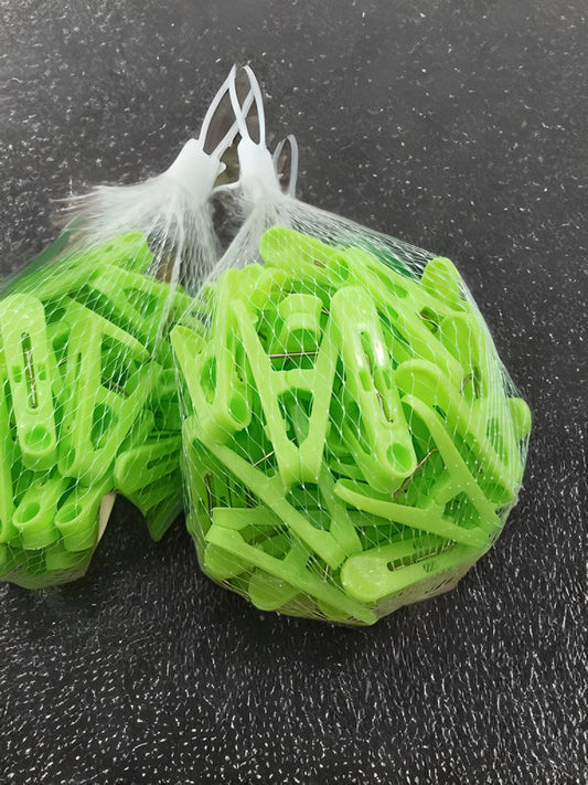 50 pis best quality colorful plastic cloth clip hanger