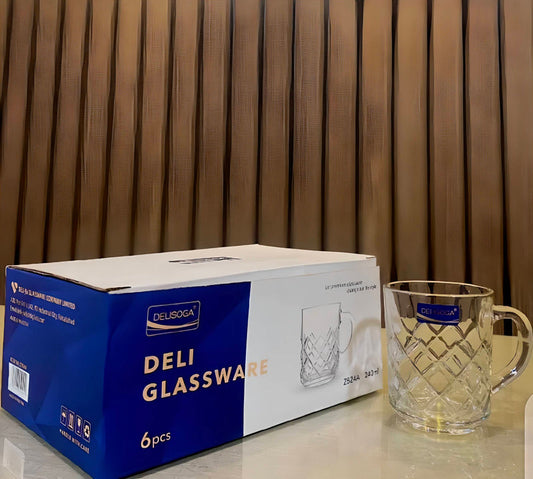 3 Pcs DELISOGA Fine Glass Set