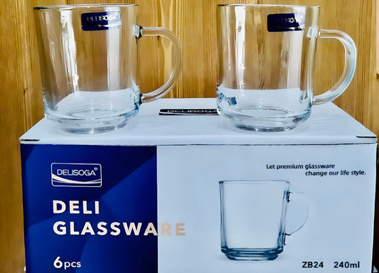 3 Pcs DELISOGA Fine Glass Set