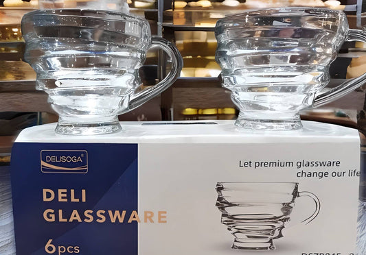 3 Pcs DELISOGA Fine Glass Set