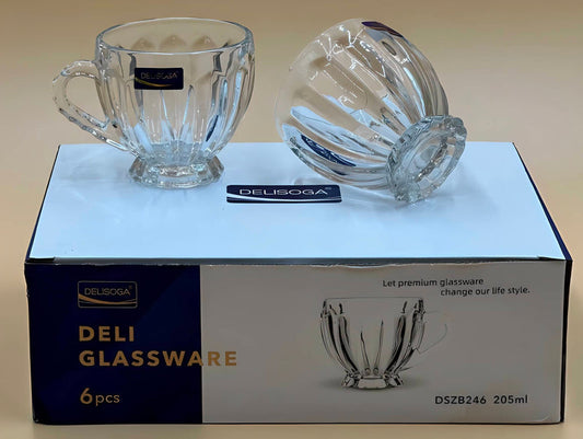 3 Pcs DELISOGA Fine Glass Set