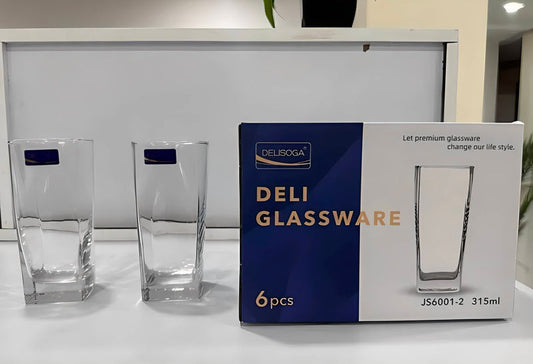 3 Pcs DELISOGA Fine Glass Set