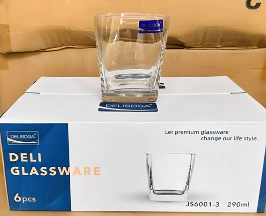3 Pcs DELISOGA Fine Glass Set
