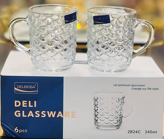 3 Pcs DELISOGA Fine Glass Set