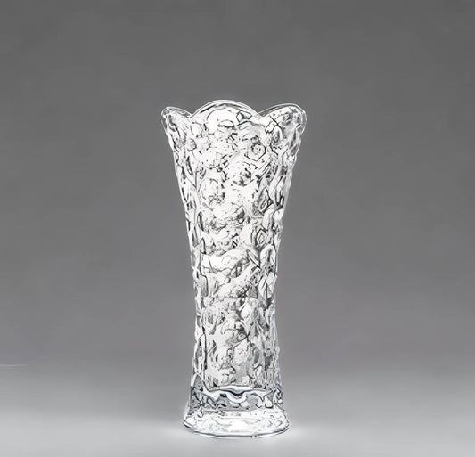 Clear Crystal Flower Vase