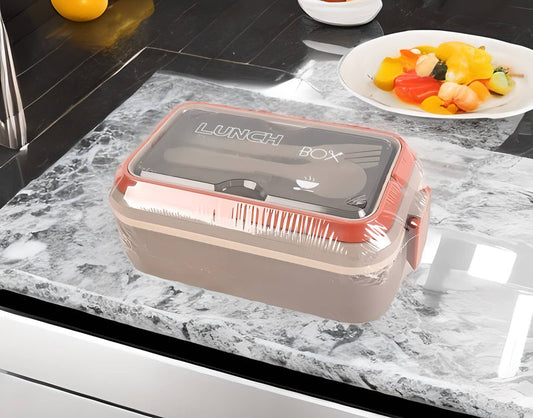 Amamia Bento Case Anti-fall Clear Lid Salad Container
