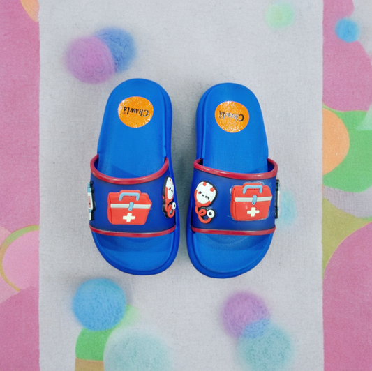 Artificial Good Quality Slippers For Kids Colour May be Different