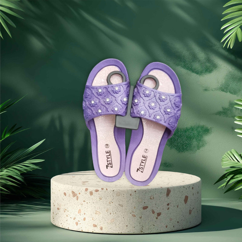 Artificial Good Quality Slippers For Women Ladies Colour May be Different For Home