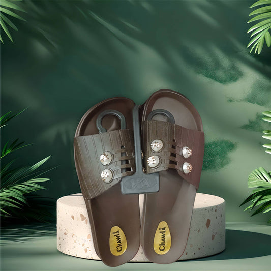 Artificial Good Quality Slippers For Women Ladies Colour May be Different