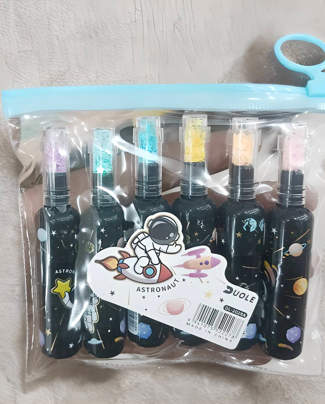 Astronaut Space Theme Bottle Shaped Highlighter Marker Pens
