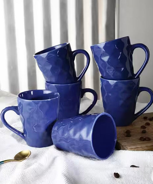 BLIJE Marble Coffee Cups 6 Pcs
