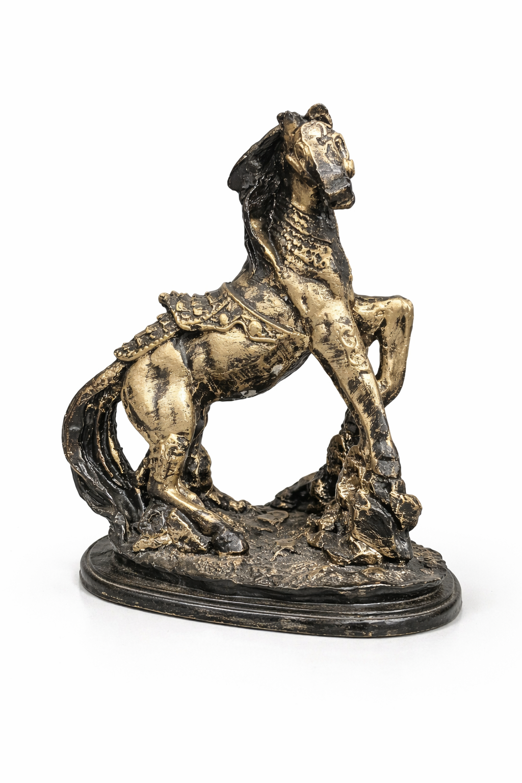 Horse Statue Showpiece for Home Decor – Feng Shui & Vastu Lucky Horse Figurine for Living Room & Gifts