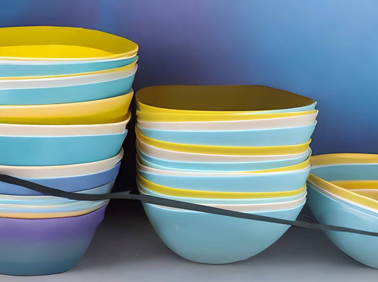 Colorful Maxi Nature Salad Bowls