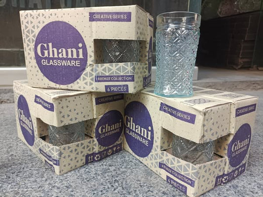 Ghani Glass Ware 6 PCs