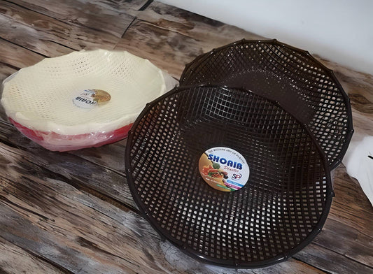 HANGAIR Chaabi CHAPATI SERVING PLATE or Bread serving 3Pcs