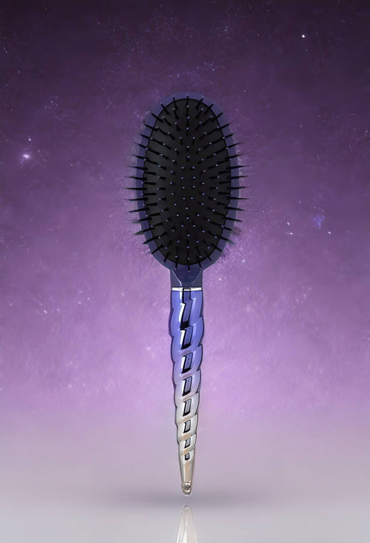 Hairbrush with integrated comb mirror party filler handy mini travel bag I