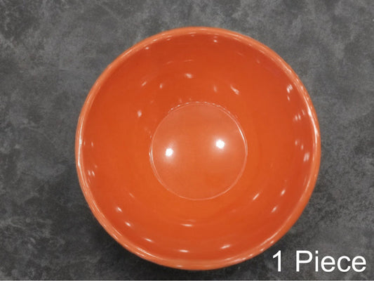 Melamine deep quater orange Bowl double glazed