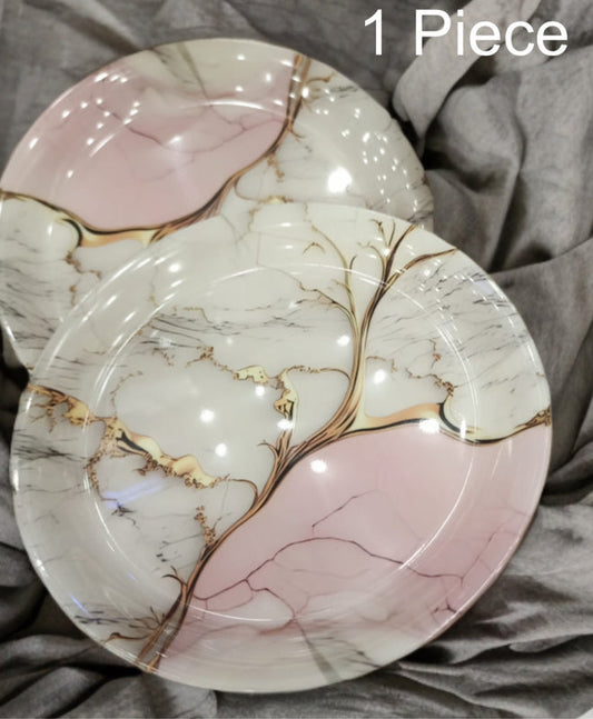 Melamine deep quater plate double glazed