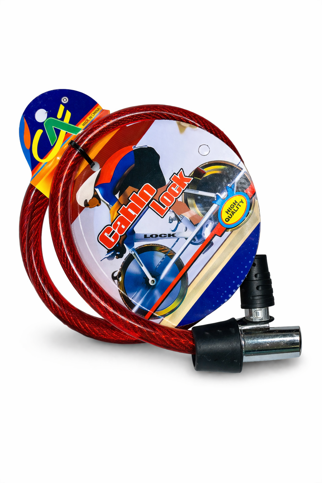 Motorcycle Bike Wire Lock Heavy Duty for Safety wirelock steel wire inside