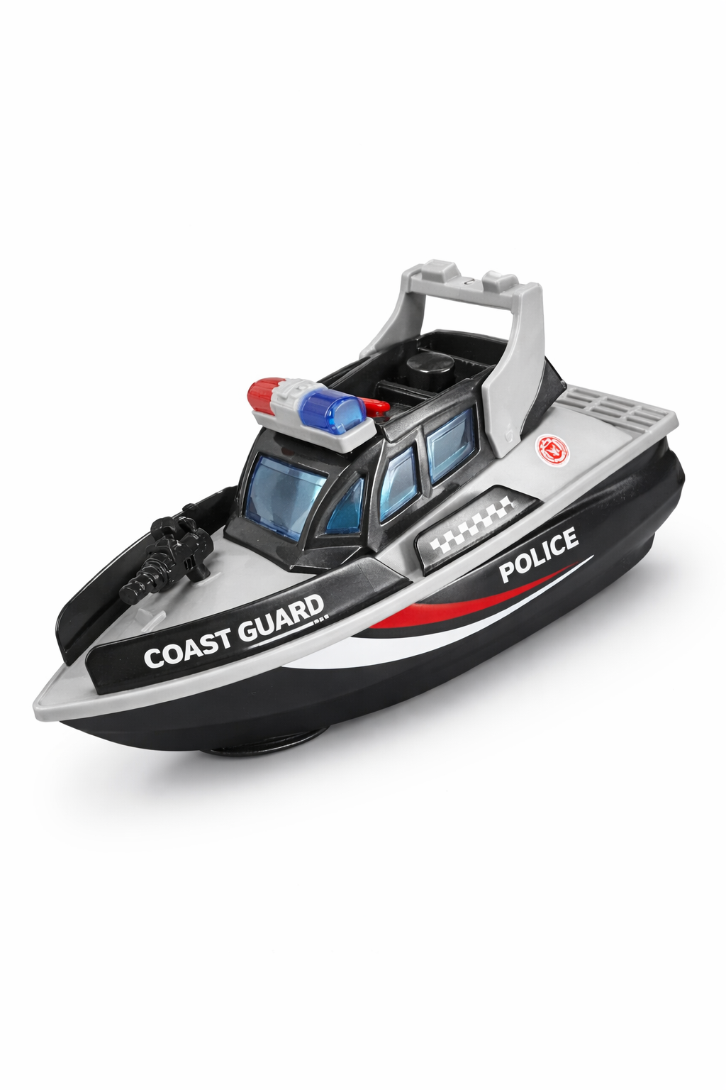 Kids Police Vehicles Toy – Helicopter & Boat Playset (Choose Variant)