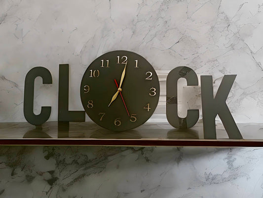 Present Era Wooden Wall Clock, Wood clock,Oversized Unique Silent Minimal Spiral Modern Wooden Wall Clock, Wooden Wall Clock For Bedroom, Clock For Office, Wooden Clocks Coffee POT